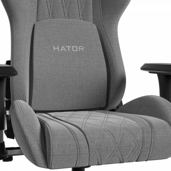 Кресло для геймеров HATOR Darkside 3M Fabric (HTC3016M) Grey, изображение 6