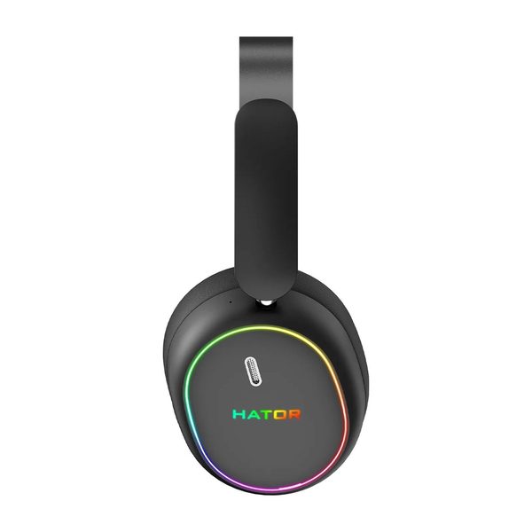Игровая гарнитура HATOR PHOENIX 2 Hi-Res (ESH40) Wireless Black SyncHUB connection, изображение 5