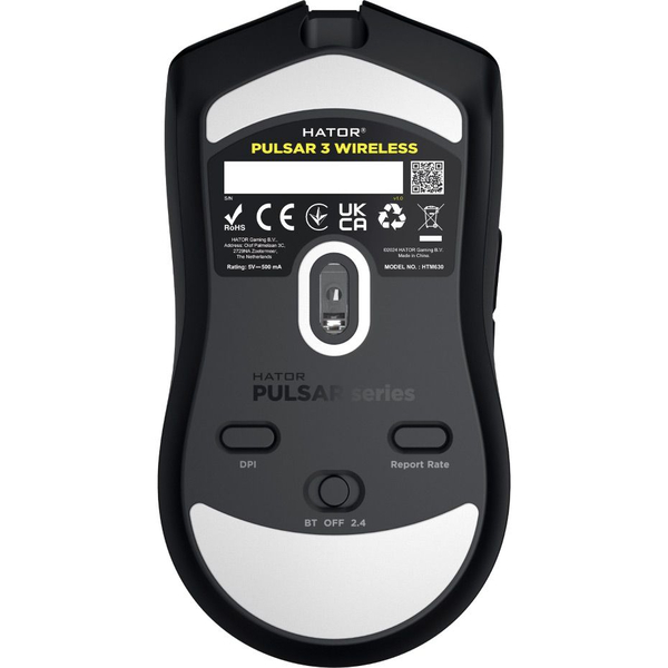 Игровая мышь HATOR Pulsar 3 wireless (HTM630) black, изображение 9