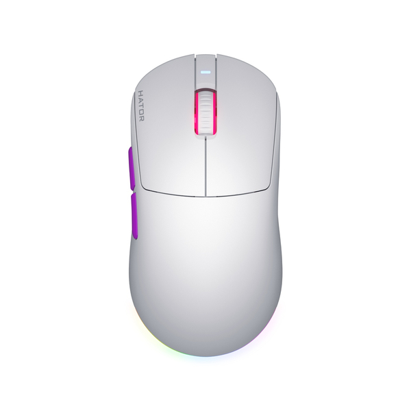 Игровая мышь HATOR Quasar 3 ULTRA 8K Wireless (HTM771) white
