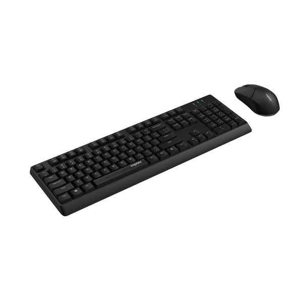 Комплект (клавиатура, мышь) RAPOO X1500 wireless, черный, изображение 5
