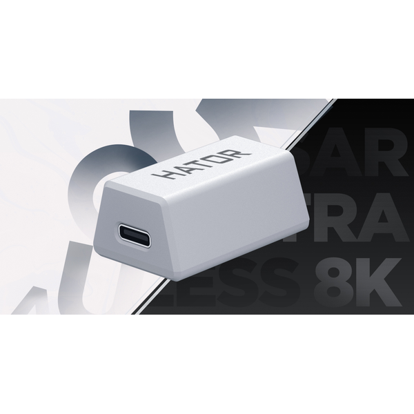 Игровая мышь HATOR Quasar 3 ULTRA 8K Wireless (HTM770) black, изображение 21