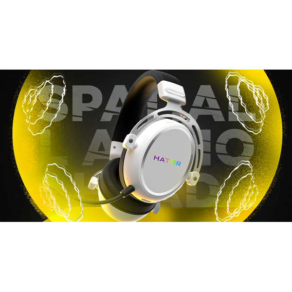 Игровая гарнитура HATOR HYPERGANG 3 Hi-Res (ESH55) wireless black, SyncHUB connection, изображение 10