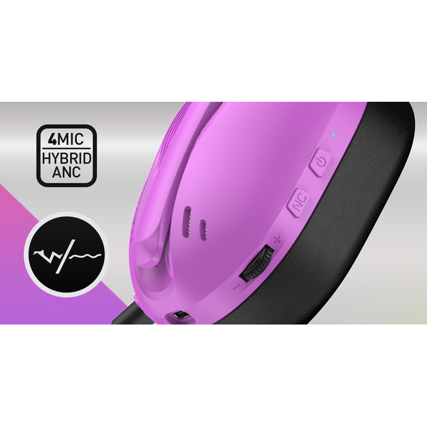 Игровая гарнитура HATOR HYPERPUNK 3 Hi-Res (ESH15) wireless black, SyncHUB connection, изображение 17