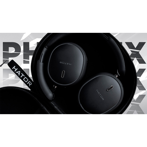 Гарнітура бездротова ігрова Hator Phoenix 2 Wireless Black (ESH40), зображення 24