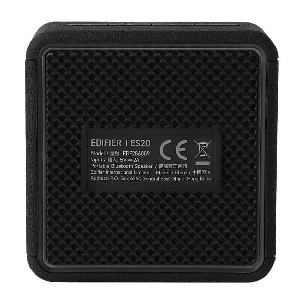 Портативная колонка Bluetooth Edifier ES20 Black, изображение 5