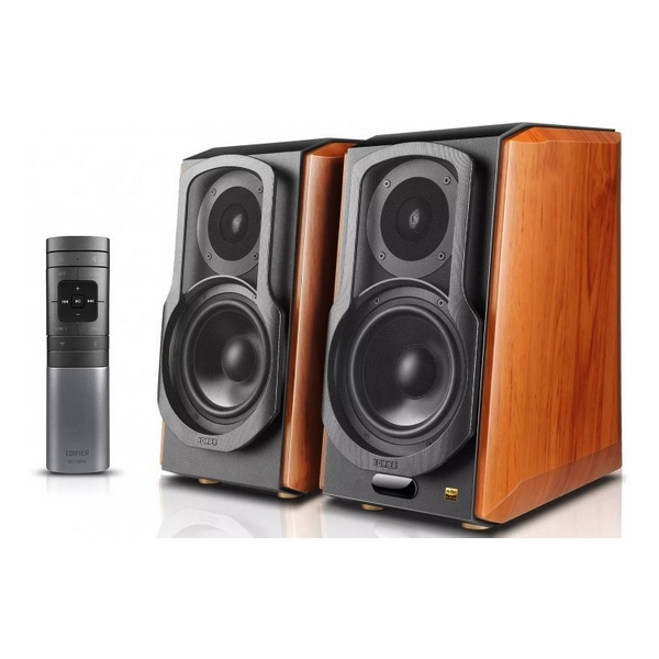 Акустическая система Edifier S1000W Brown 2.0 120W Bluetooth Wi-Fi Hi-Res, изображение 3