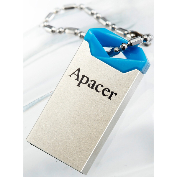 Флеш USB Apacer AH111 64GB USB 2.0 Blue (AP64GAH111U-1), зображення 6