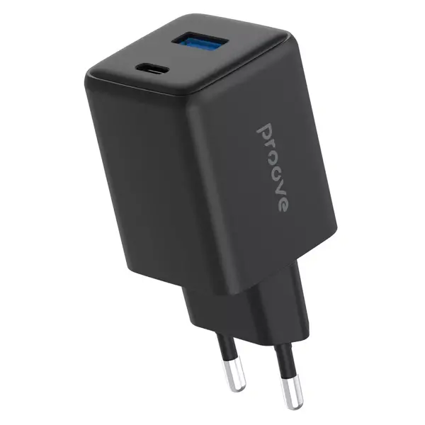 Сетевое зарядное устройство Proove Pocket Gan 45W Type-C + USB Black (WCPG45110001), изображение 11