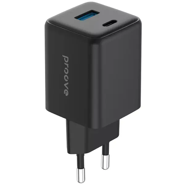 Сетевое зарядное устройство Proove Pocket Gan 45W Type-C + USB Black (WCPG45110001), изображение 3