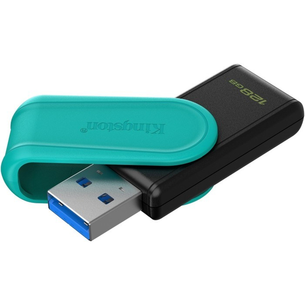 Флеш USB Kingston DataTraveler Exodia S 128 ГБ Black + Turquoise (DTXS/128GB), изображение 3