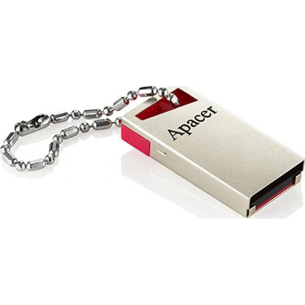 Флеш USB Apacer AH112 64GB USB 2.0 Red (AP64GAH112R-1), изображение 5
