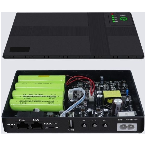 Джерело безперебійного живлення Andes 18W 8800mAh 12V/9V/5V (DC1018P), зображення 3