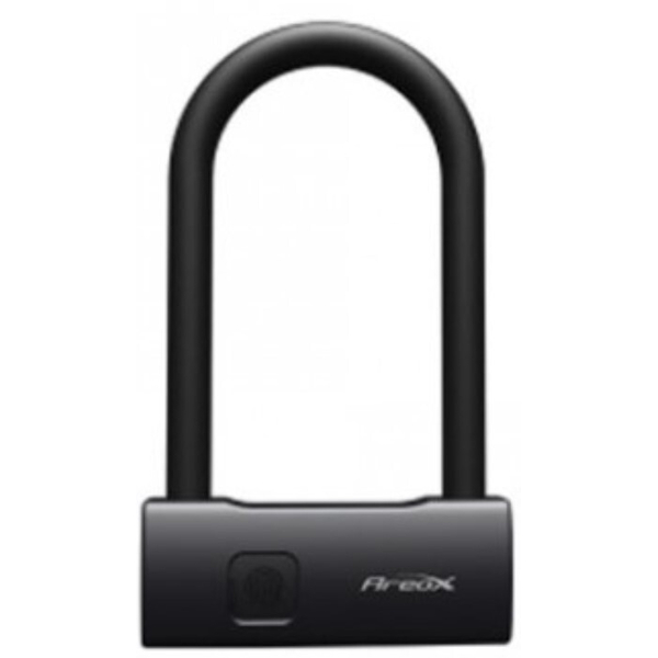 Велозамок Areox intelligent fingerprint U-lock black, изображение 7