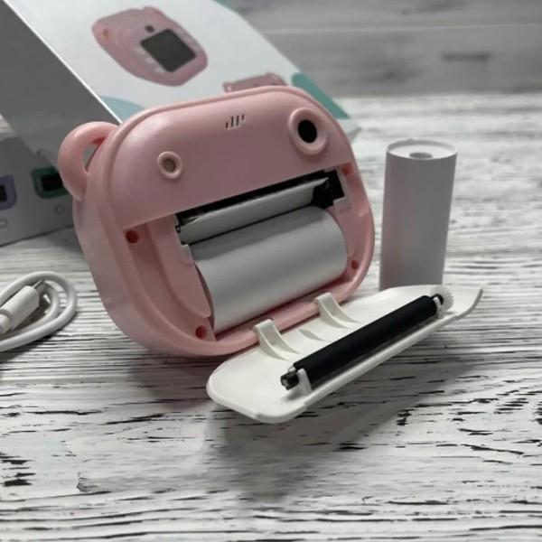 Фотокамера миттєвого друку Bambi Frog pink Pink (6948679457685), изображение 11