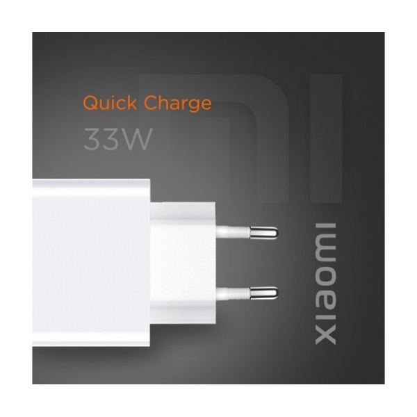 Мережевий зарядний пристрій Xiaomi 33W Charging Combo (Type-A) EU + кабель USB-C (BHR9956EU), зображення 5
