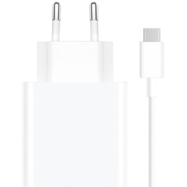 Мережевий зарядний пристрій Xiaomi 67W HyperCharge Combo (Type-A) EU White (BHR9465EU), изображение 2