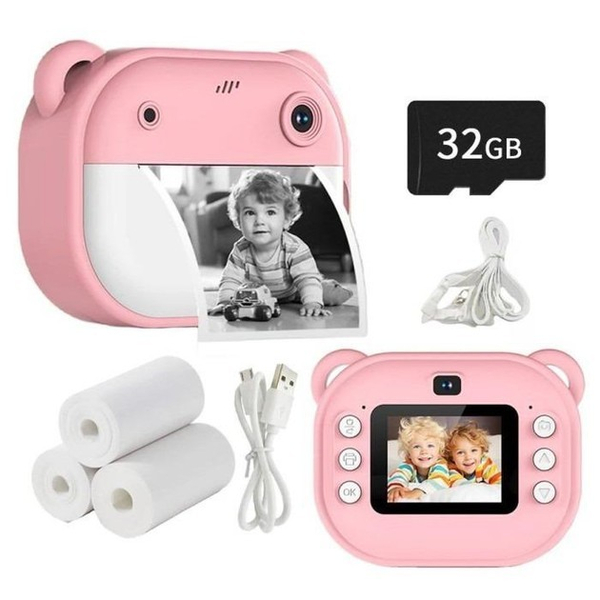 Фотокамера миттєвого друку Bambi Frog pink Pink (6948679457685), изображение 16