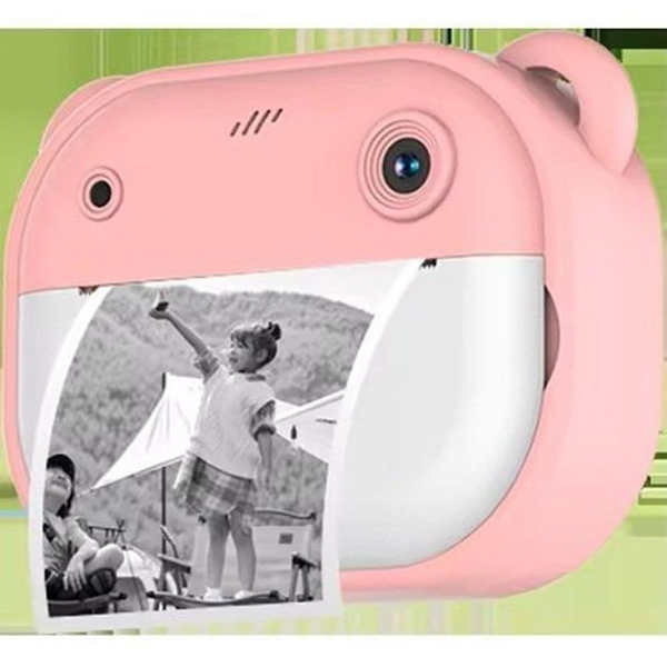 Фотокамера миттєвого друку Bambi Frog pink Pink (6948679457685), зображення 14