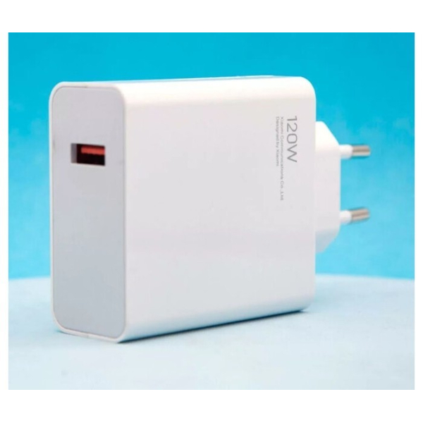 Мережевий зарядний пристрій Xiaomi 120W HyperCharge Combo (Type-A) EU + кабель USB-C (BHR9462EU), изображение 3