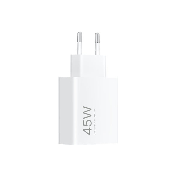Мережевий зарядний пристрій Xiaomi 45W Turbo Charging USB-A White (BHR07SLEU), изображение 2