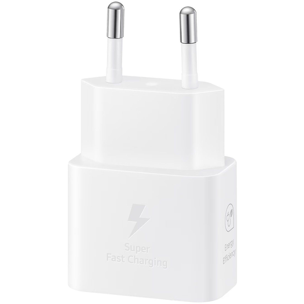 Мережевий зарядний пристрій Samsung 25W Power Adapter (w/o Cable) White (EP-T2510NWEGEU), зображення 3