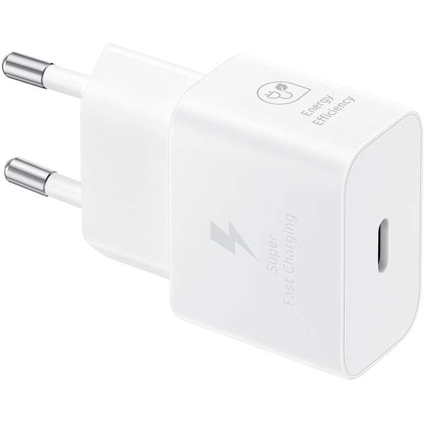 Мережевий зарядний пристрій Samsung 25W Power Adapter (w/o Cable) White (EP-T2510NWEGEU)