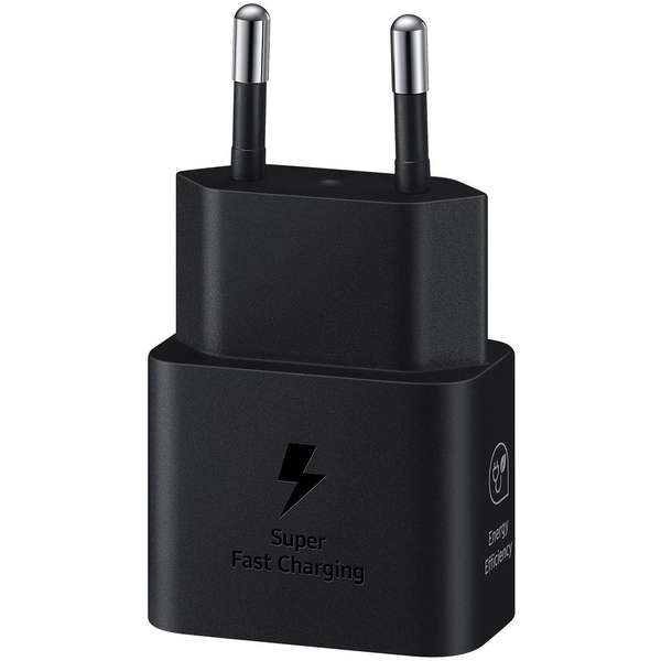 Мережевий зарядний пристрій Samsung 25W Power Adapter (w/o Cable) Black (EP-T2510NBEGEU), зображення 3
