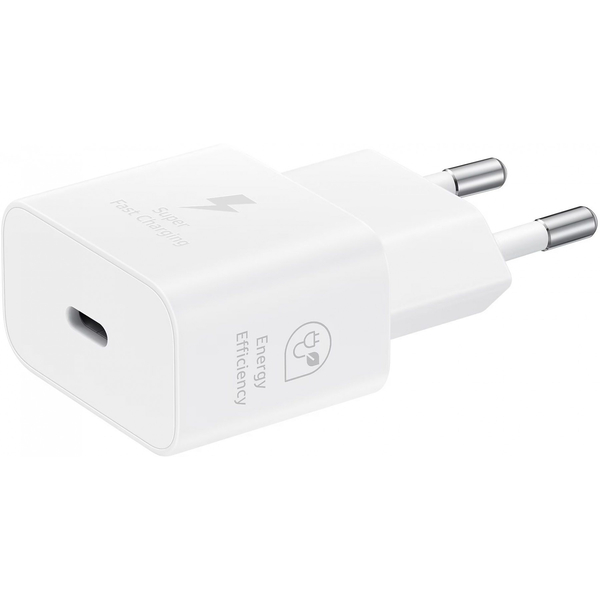 Мережевий зарядний пристрій Samsung 25W Power Adapter (w/o Cable) White (EP-T2510NWEGEU), зображення 4