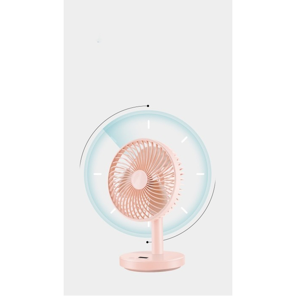 Вентилятор настільний Jile Desktop small fan 01 Pink (1146684), изображение 6