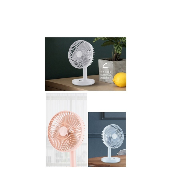 Вентилятор настільний Jile Desktop small fan 01 Pink (1146684), изображение 8