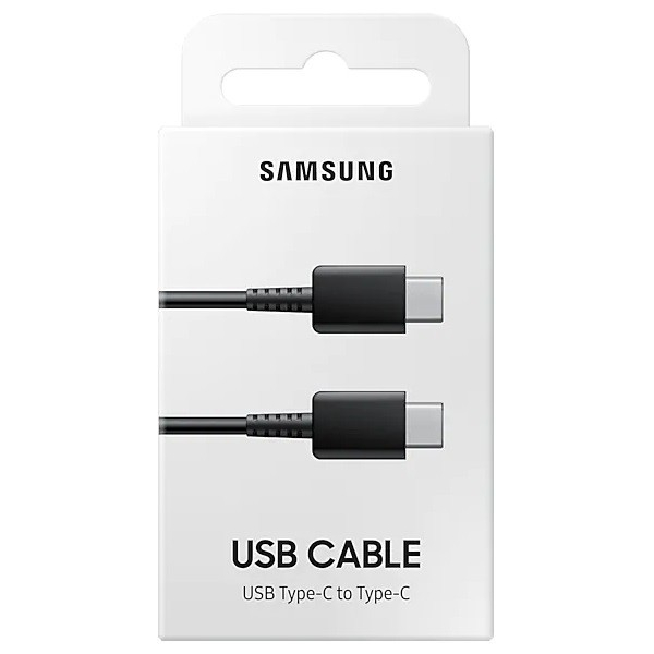 Кабель синхронізації даних Samsung Type-C to Type-C - 1m Black (EP-DA705BBRGRU), изображение 2