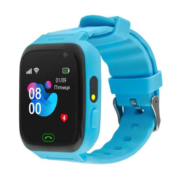 Дитячий годинник GARMIX PointPRO-100 WIFI BLUE, изображение 2