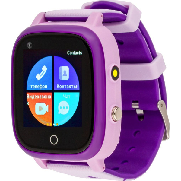 Дитячий годинник AmiGo GO005 4G WIFI Thermometer Purple, изображение 7