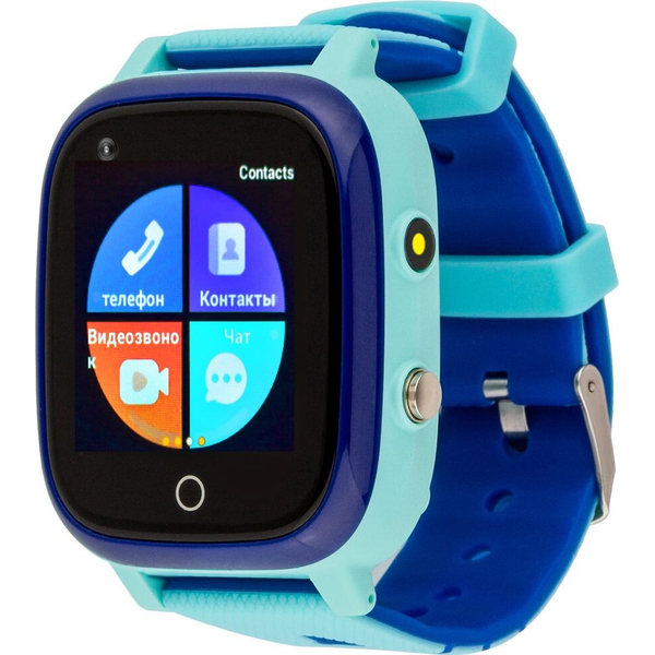 Дитячий годинник AmiGo GO005 4G WIFI Thermometer Blue, изображение 2