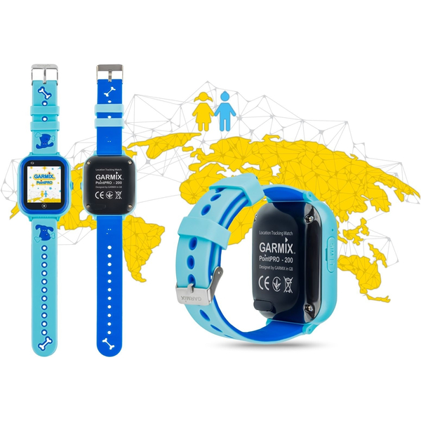 Дитячий годинник GARMIX PointPRO-200 4G/GPS/WIFI/VIDEO CALL BLUE, изображение 3