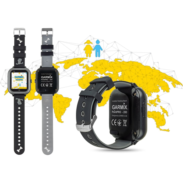 Дитячий годинник GARMIX PointPRO-200 4G/GPS/WIFI/VIDEO CALL BLACK, изображение 3