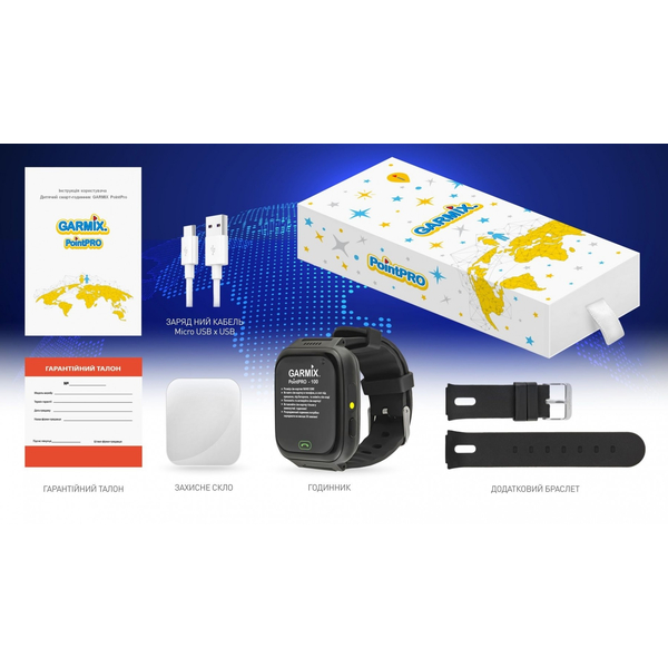 Дитячий годинник GARMIX PointPRO-100 WIFI BLACK, изображение 5