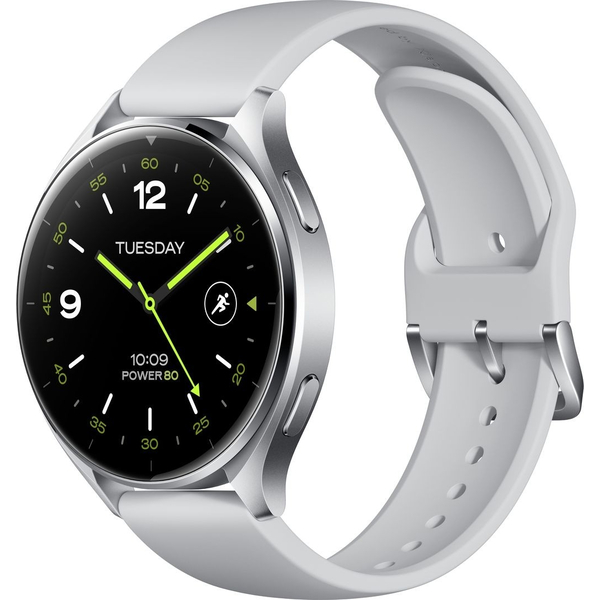 Смарт-годинник Xiaomi Watch 2 Sliver Case With Gray TPU Strap, изображение 3