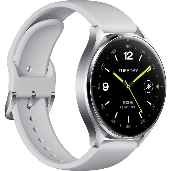 Смарт-годинник Xiaomi Watch 2 Sliver Case With Gray TPU Strap, изображение 4