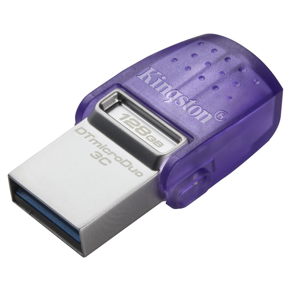 Флеш USB Kingston DT Duo 3C 128GB USB-A + USB-C (DTDUO3CG3/128GB), изображение 2