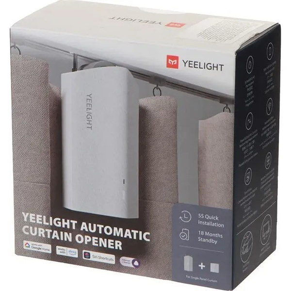 Розумний мотор до карнізу Yeelight Sunfish Single motor C1 track YLCDJ-0007, зображення 4