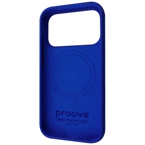 Чехол  Proove Spectrum Case with Magnetic Ring iPhone 17 Pro (кислотний синiй), изображение 2