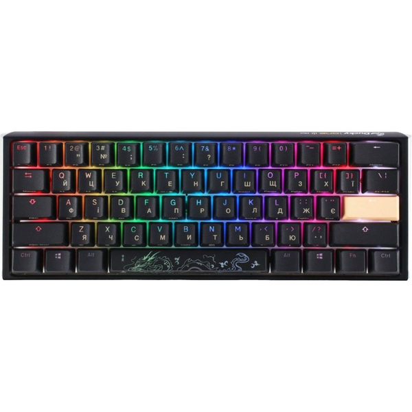 Механічна клавіатура Ducky One 3 Mini Cherry MX Brown RGB Black UA
