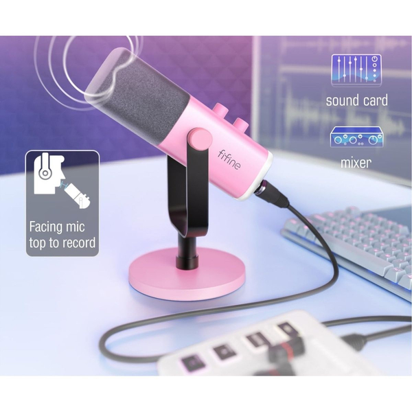 USB/XLR мікрофон Fifine AM8P, изображение 3