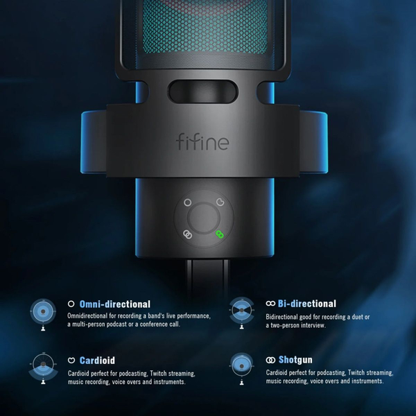 USB Мікрофон Fifine A8 PLUS, зображення 4