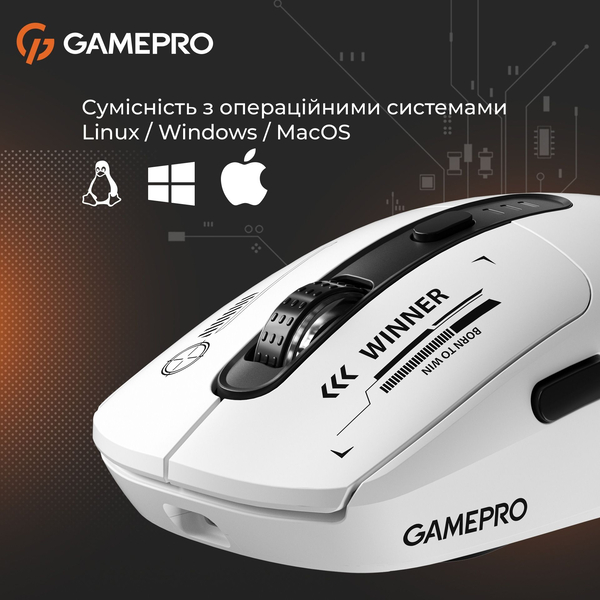 Бездротова миша GamePro Genesis Winner (GM079W), зображення 12