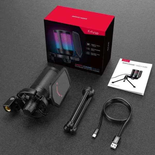 USB мікрофон Fifine A6V, изображение 10