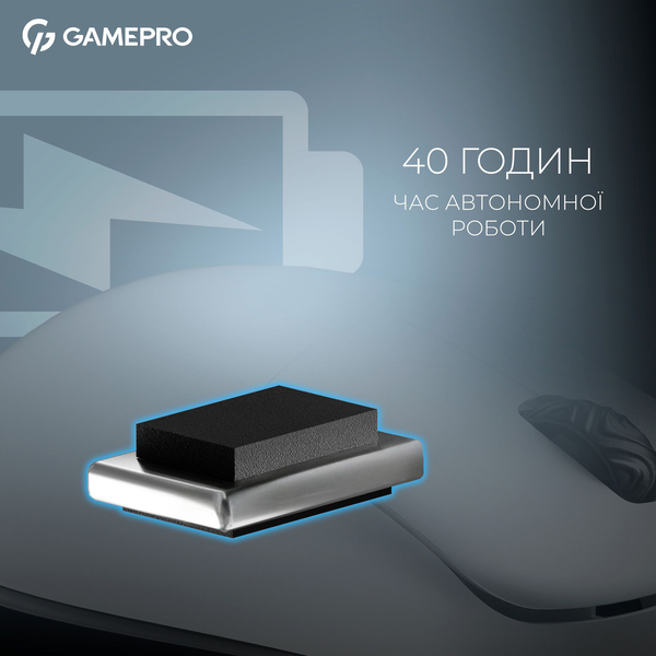 Бездротова ігрова миша GamePro Asgard Loki (GM022W), изображение 8
