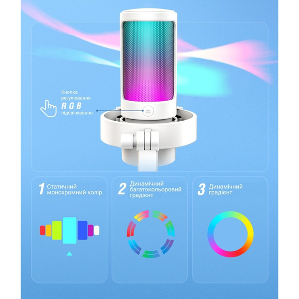 USB мікрофон Fifine A8W, зображення 3